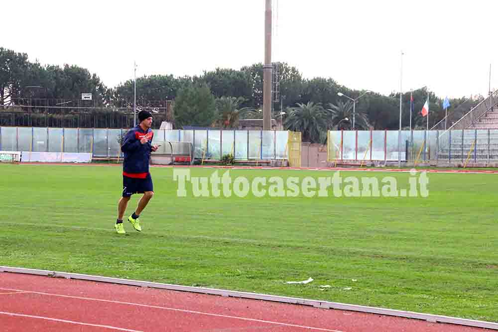 Casertana che succede? Rajcic si allena tutto solo al Pinto!