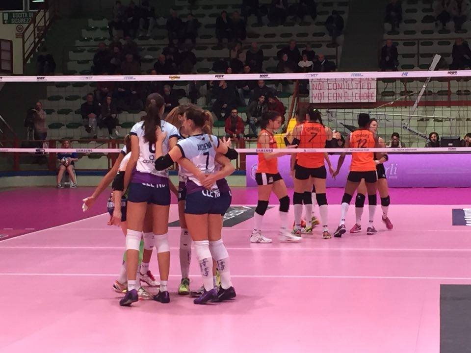 Grande prova della Clendy Aversa ma a Forlì non si passa