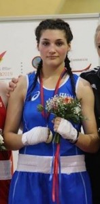 Angela Carini con la medaglia d'Oro mondiale a Taipei