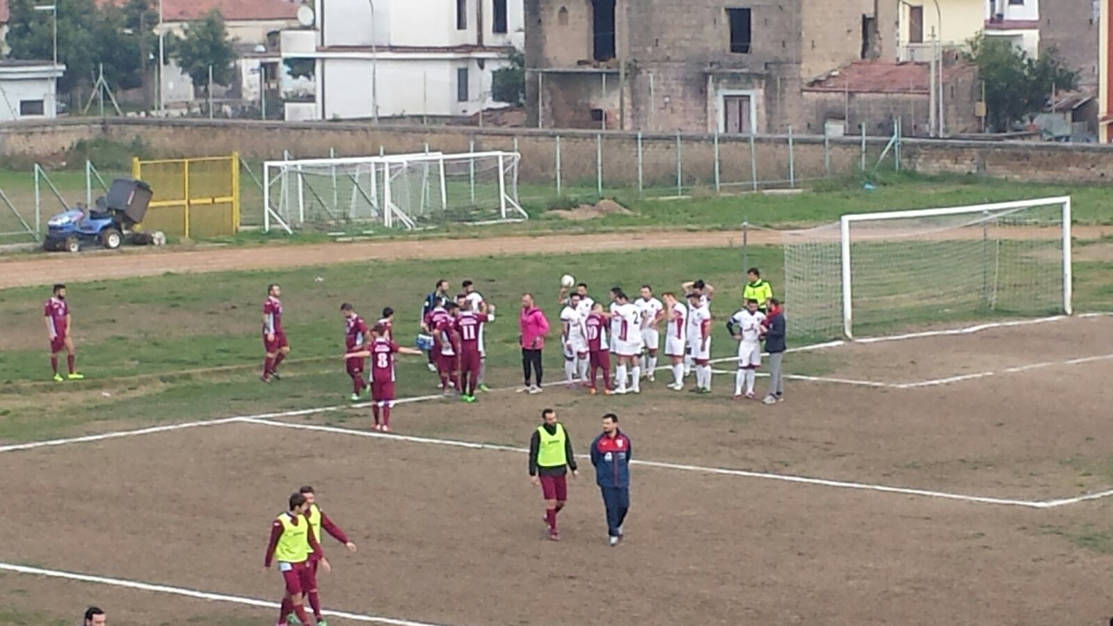 La tensione in campo