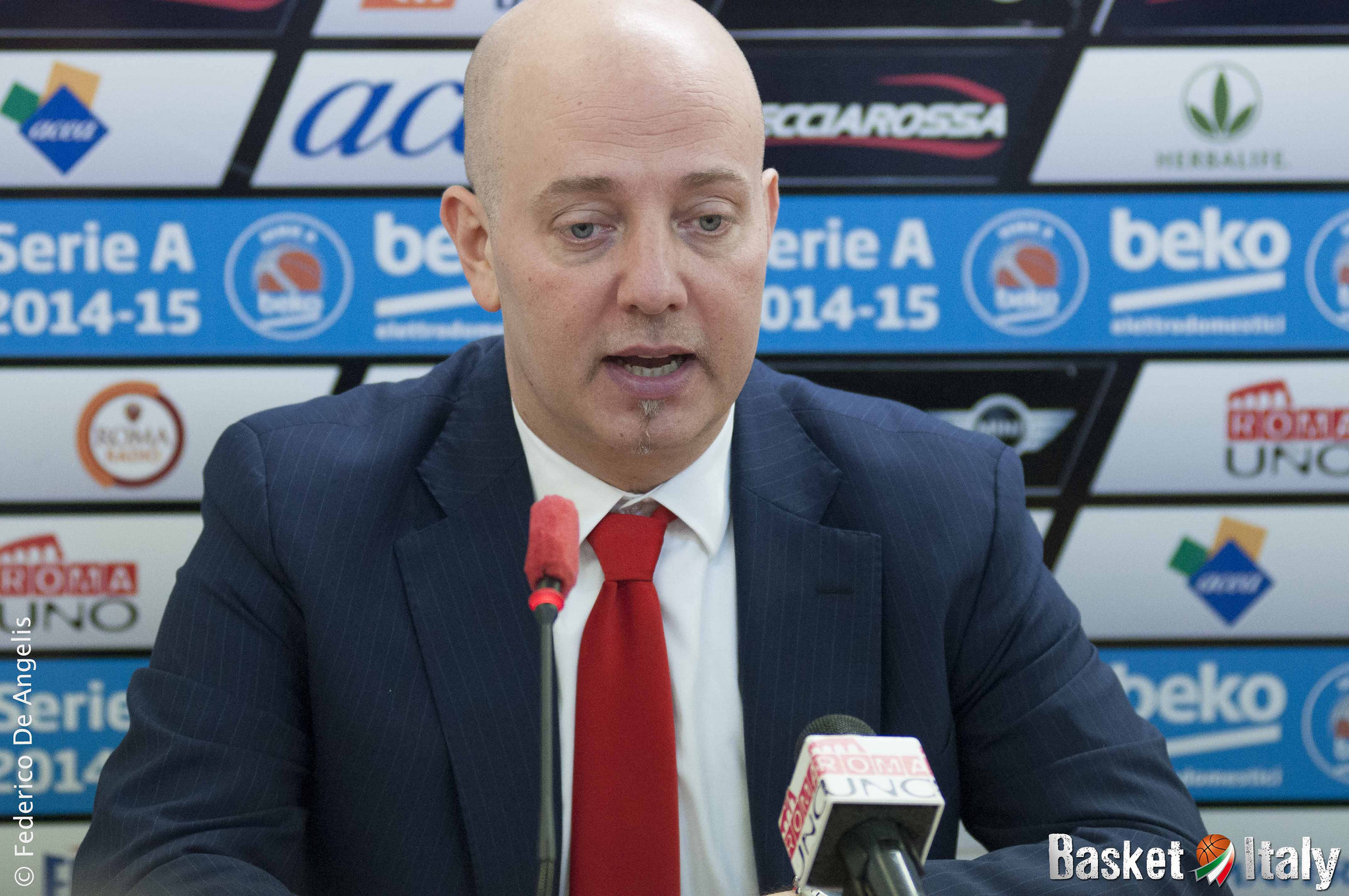 Sala stampa Reggio-Caserta, coach Menetti: “Palle perse unica pecca”