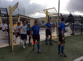 Ingresso in campo delle squadre