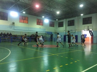 Una fase del match al Pala Bachelet