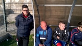 Francesco Santonastaso vicino a Michele Corsale