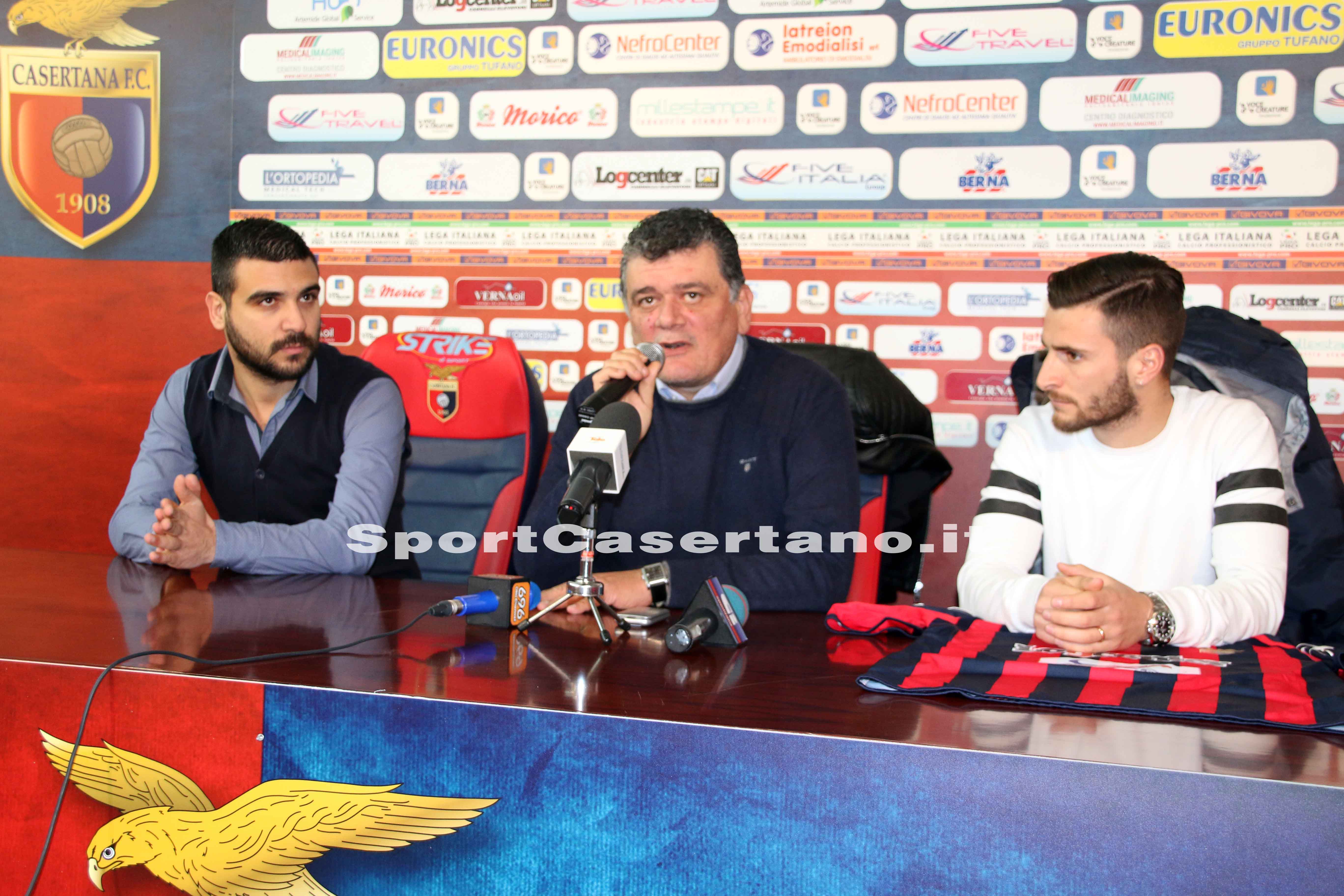 Corvino presenta Giannone: “Non abbiamo lasciato nulla al caso, adesso tocca ai tifosi”