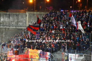 I tifosi della Casertana a Pagani