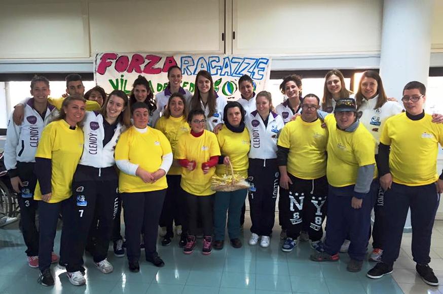 Clendy Aversa, che festa a ‘Villa dei Cedri’. Della Volpe: “Lo sport è uguale per tutti”