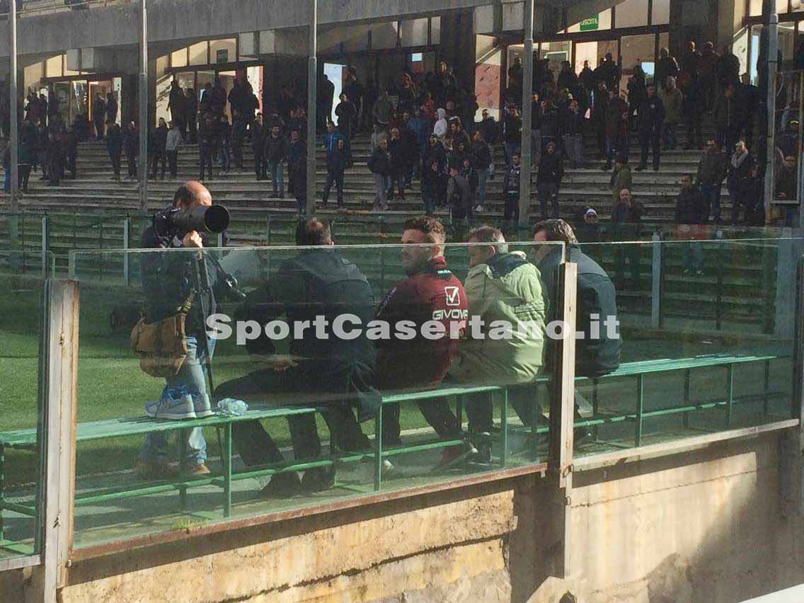 Lanzaro a bordo campo all'Arechi