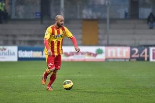 Mazzeo decisivo per il Benevento (Foto Di Monda)