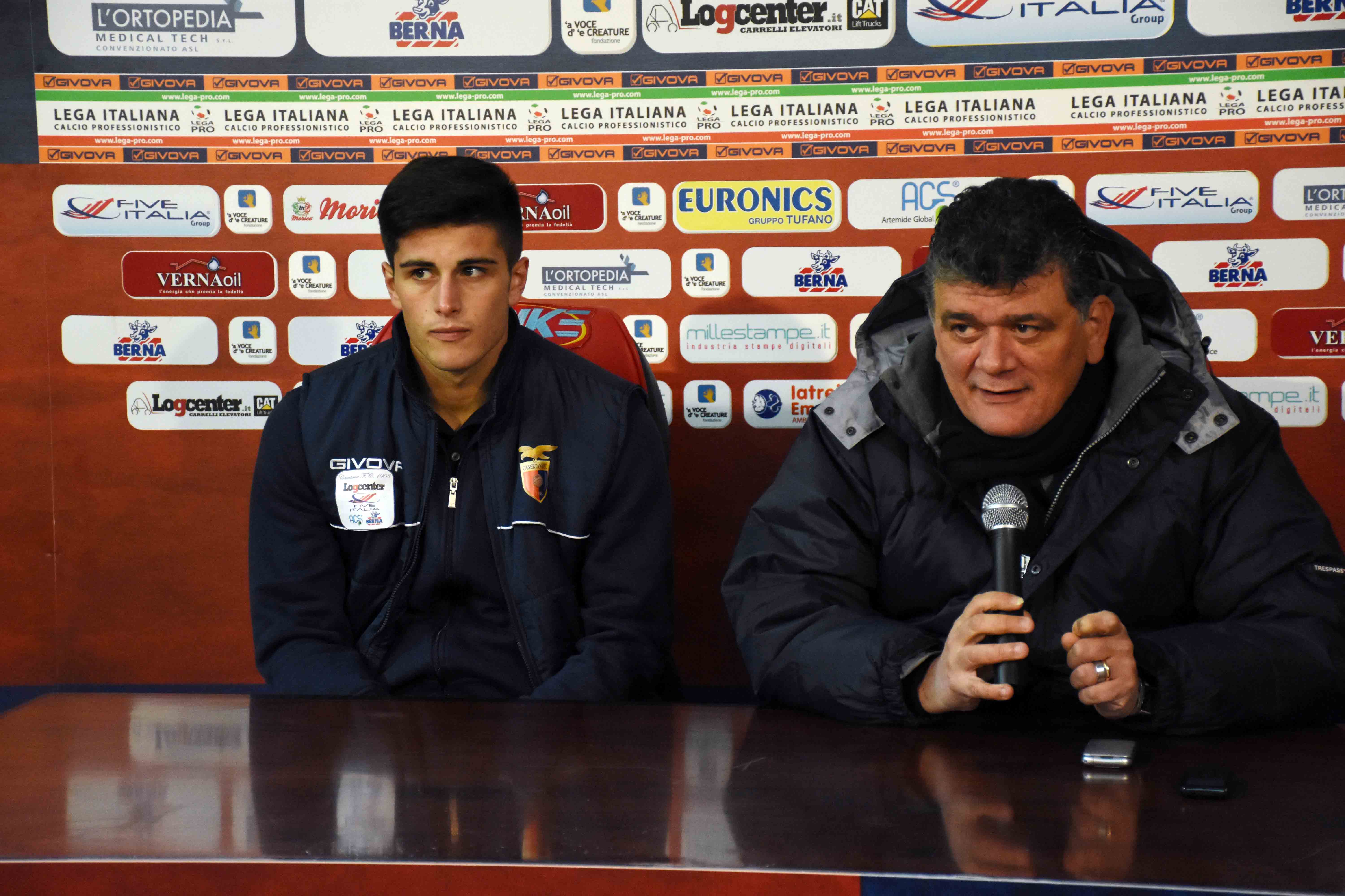 Casertana, il presidente Corvino usa il bastone e la carota: “La fortuna non è dalla nostra parte, ma la difesa…”