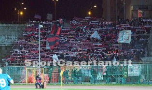 I tifosi della Casertana a Pagani