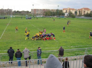 Una mischia del match