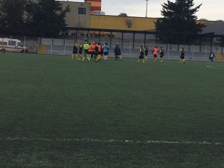 Esultanza finale della Sessana