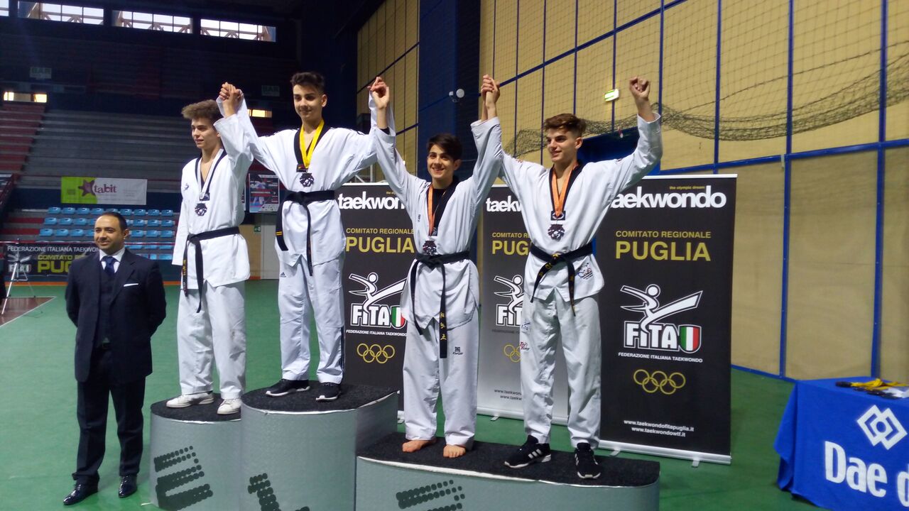 Soddisfazioni nel Lazio ed in Puglia per il Taekwondo Caserta del Maestro Nicola Fusco