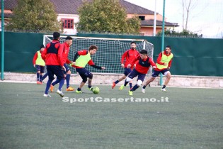 Un momento della partitella