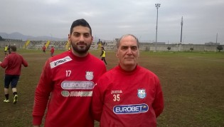 Vincenzo Mormile ed Antonio Gianchino della Real Maceratese