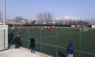 La Casertana in allenamento a Marcianise
