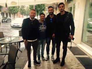 Michele Sacco con Capodaglio, Idda e Alfageme