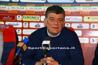 Il presidente della Casertana Pasquale Corvino