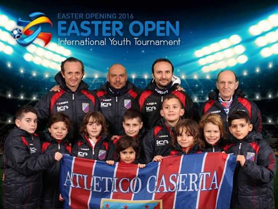 L’Atletico Caserta brilla a Eindhoven nel torneo ‘Easter Oper 2016’