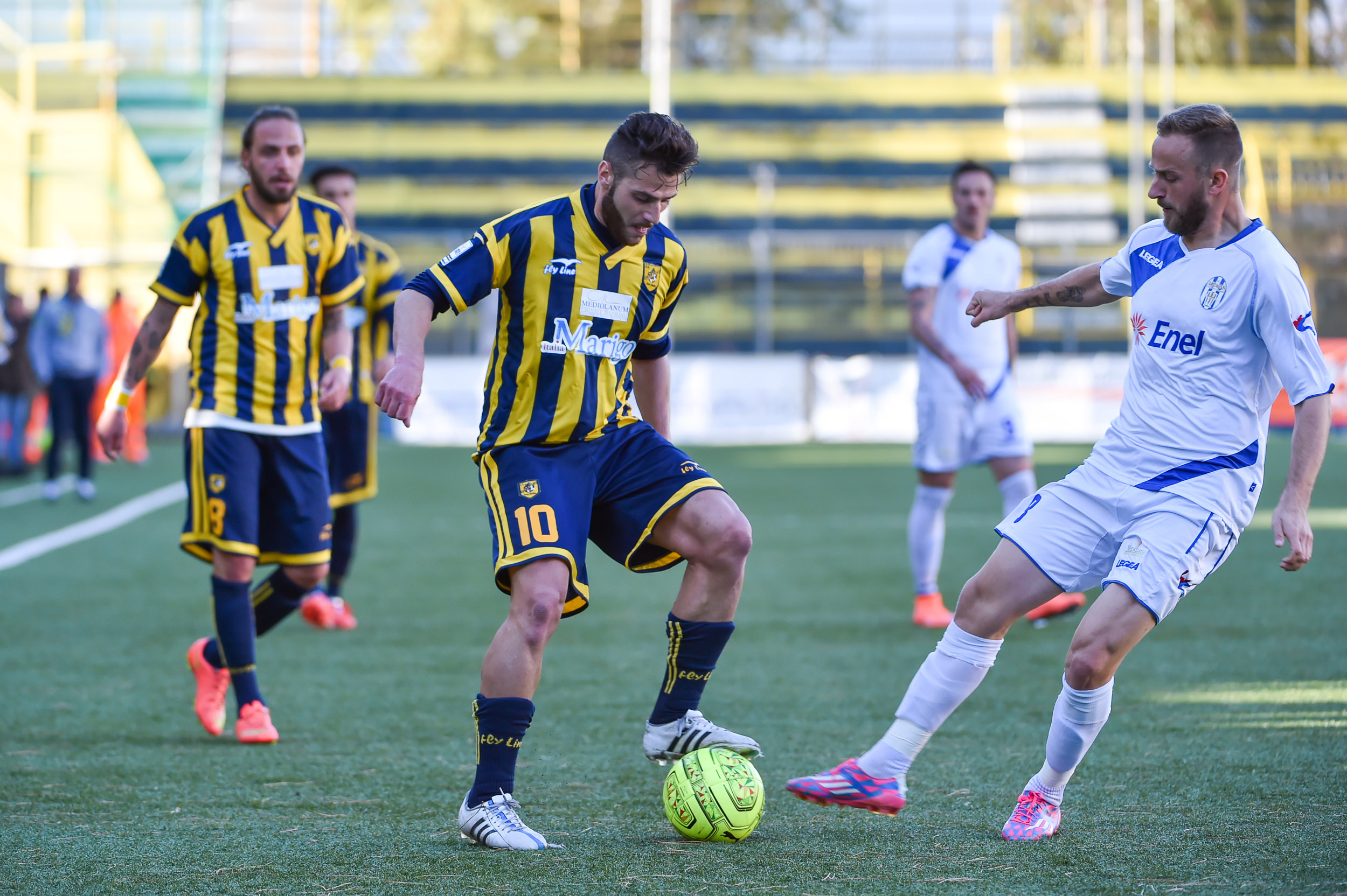 I marcatori di Lega Pro: Nicastro e Baclet in doppia cifra, Di Piazza ancora a segna