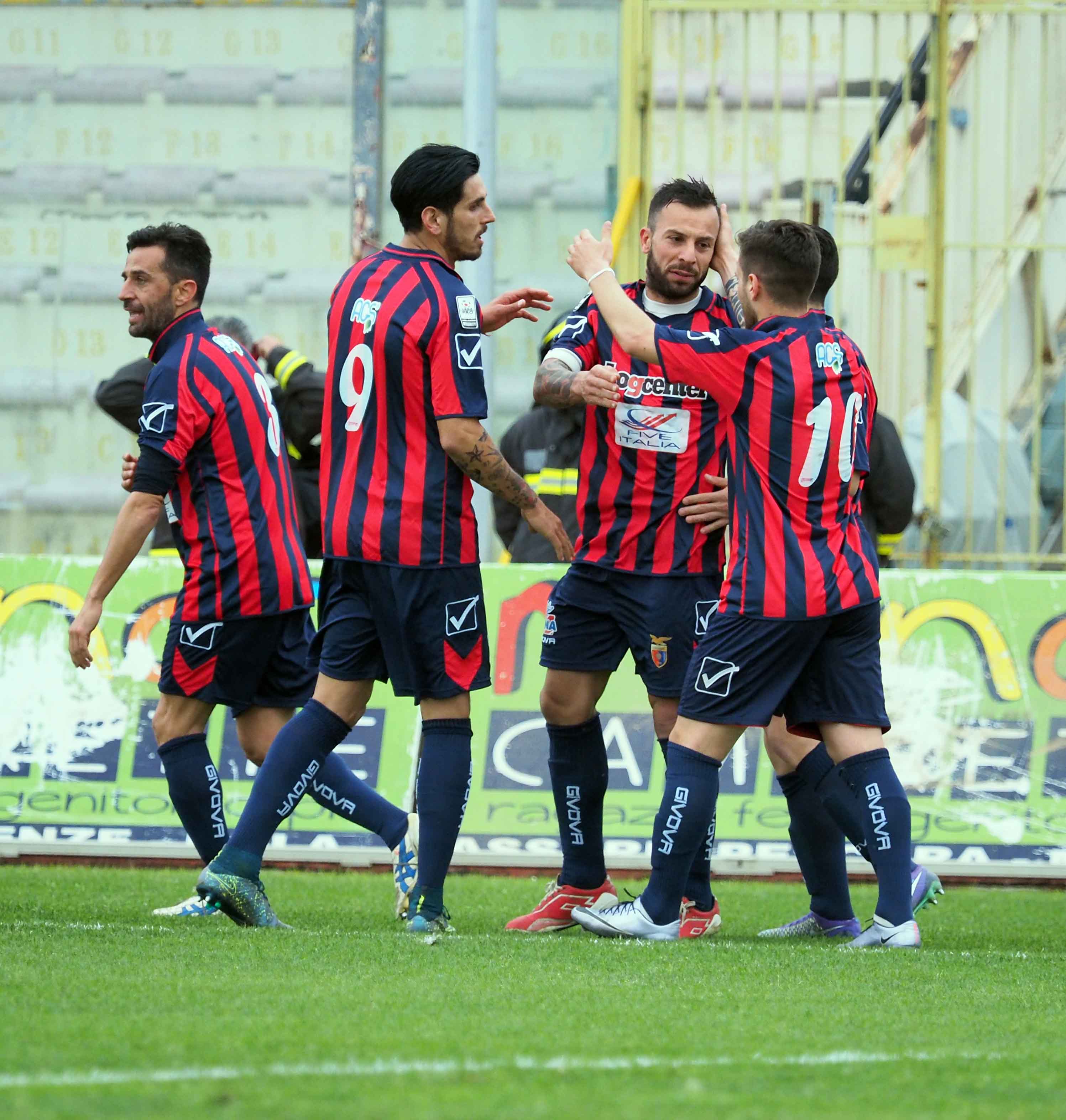 Akragas in gita, tutto facile per la Casertana che serve un altro poker ai sicilaini