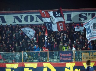 I tifosi della Casertana (Foto Scialla)