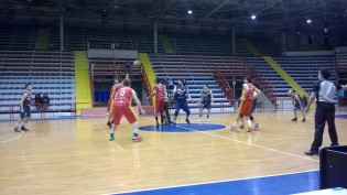 Un momento della gara