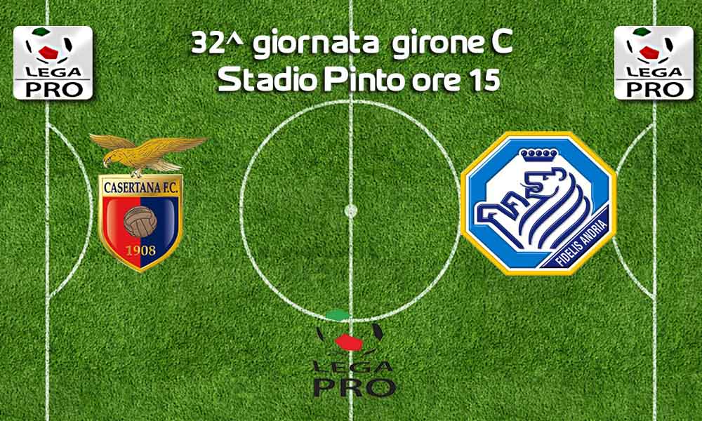 Le formazioni ufficiali di Casertana-Fidelis Andria: Romaniello conferma Matute, D’Angelo lascia Grandolfo in panchina