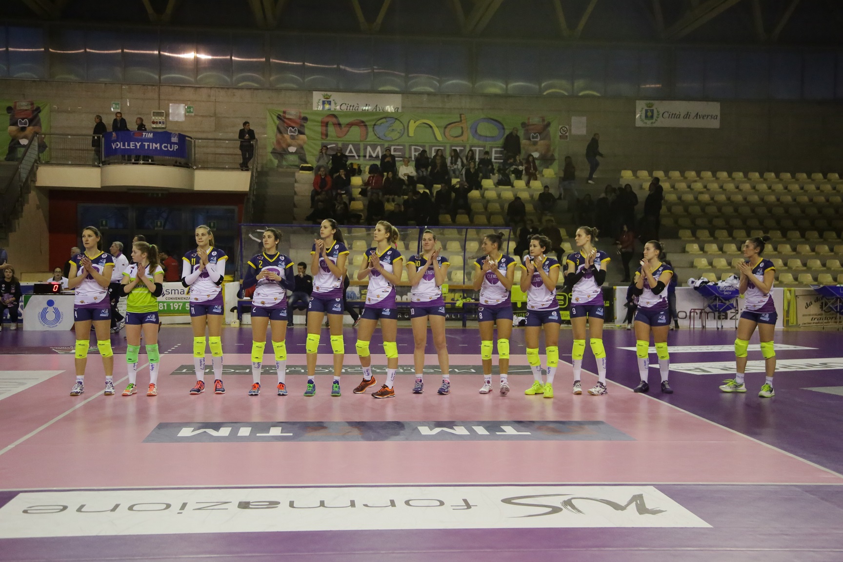 Clendy Aversa, vincere con Palmi per coltivare la speranza di salvezza