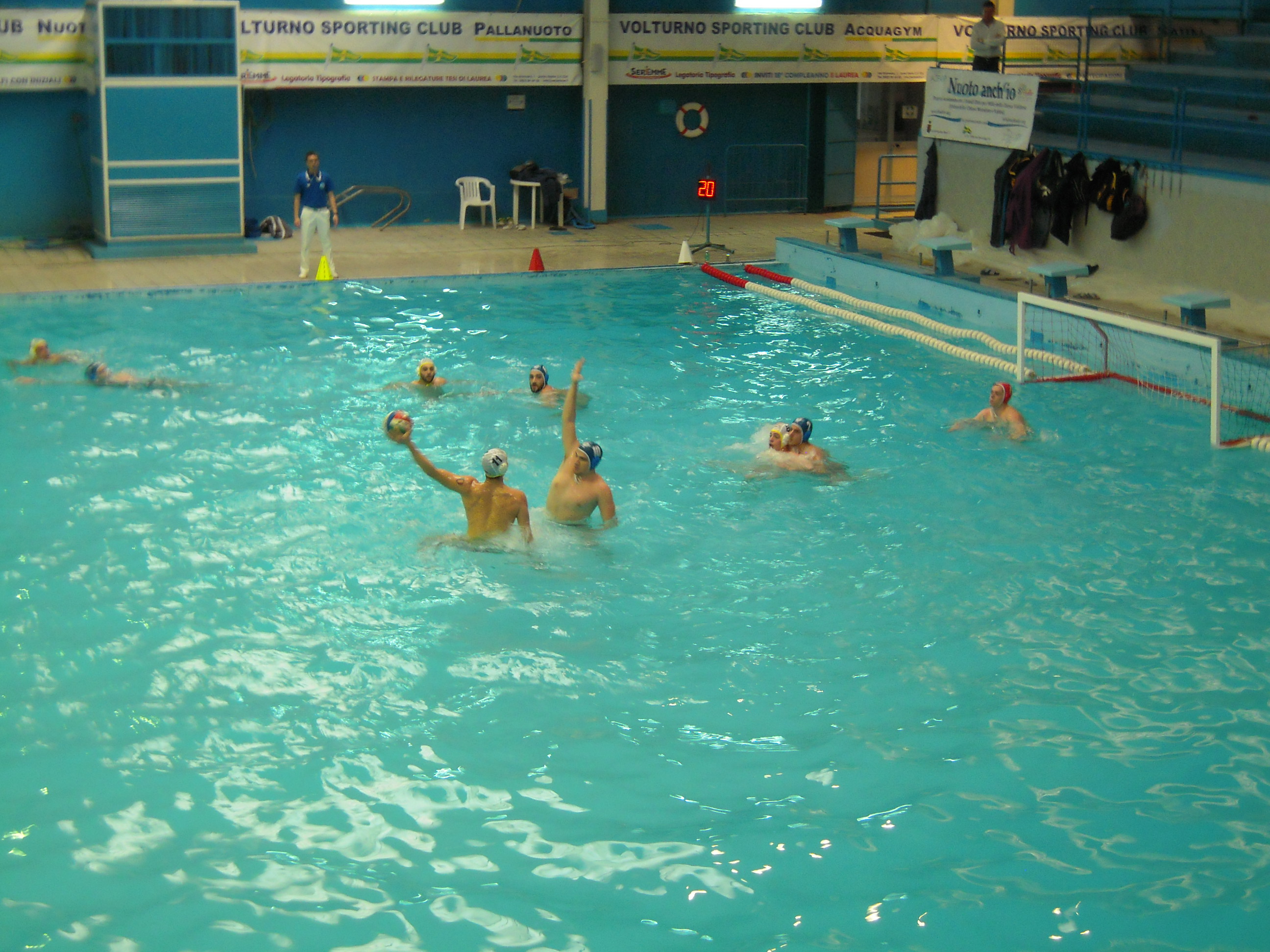 Serie C pallanuoto: Villani contro la capolista, Volturno a Salerno per rafforzare il secondo posto