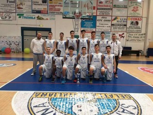 L'Under 16 Eccellenza della Virtus 04 Curti