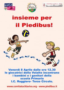 Locandina Piedibus Volalto