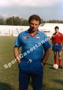 Mario Russo ai tempi della Casertana