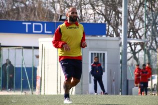 Maikol Negro in gol nel test in famiglia