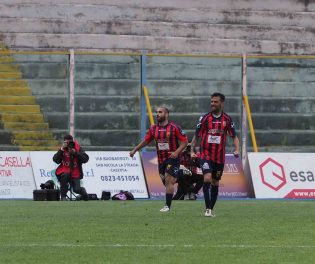 L'esultanza di Negro (Foto Scialla)