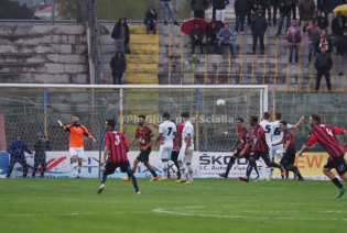 Il gol di Giannone (Foto Scialla)