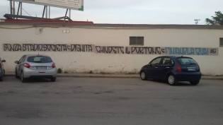 Striscione della Brigata Spartaco