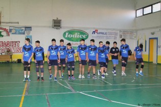 L'under 15 del Volley Marcianise