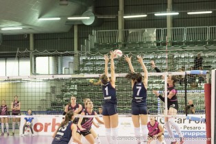 Una fase di Pesaro-Caserta