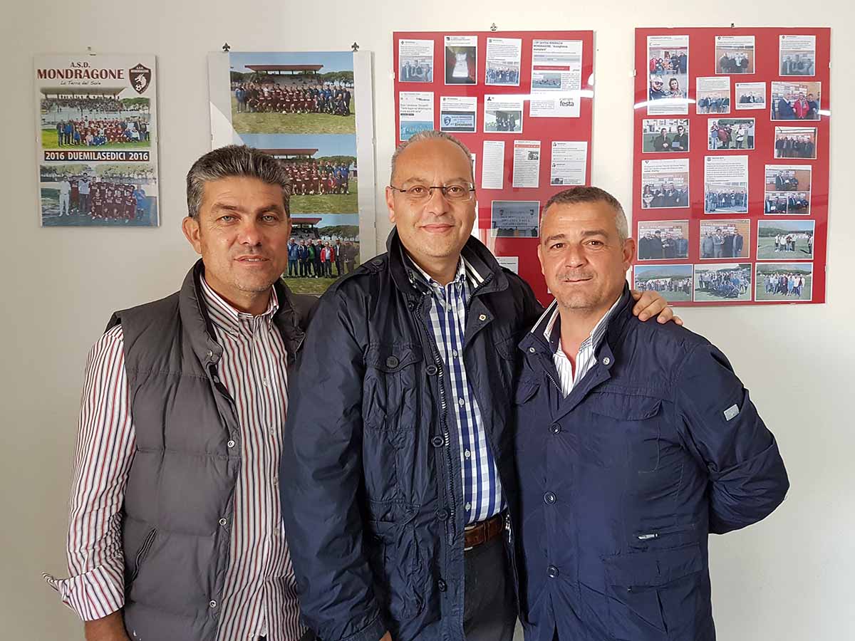 Mondragone, si parte per la nuova avventura con grande voglia di riscatto: primo passo il nuovo staff tecnico