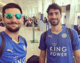 Andrea Zampetti ed Antonio Di Pippo all'Aeroporto di Capodichino