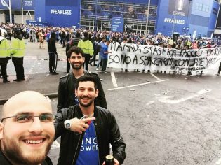 Antonio Di Pippo ed Andrea Zampetti a Leicester