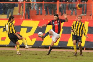 Michele Florindo nel 2009 contro l' Ostuni