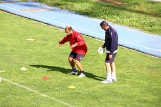 Maikol Negro in allenamento