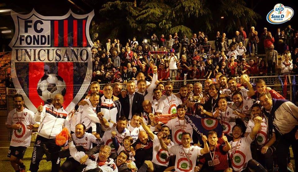 L’Unicusano Fondi conquista la Coppa Italia di Serie D. Tra i protagonisti un bomber casertano