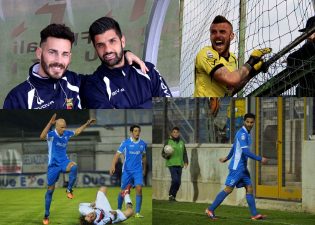 Mancino e Alessandro, Fumagalli, Rajcic, Antonazzo e D'Alterio