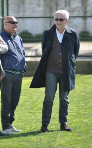 Il presidente Spezzaferri con Pasquale Costagliola