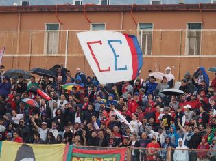 I tifosi della Casertana (Foto Scialla)