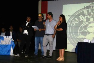 L'Assessore Coronella durante la presentazione di martedì sera